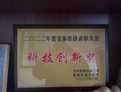 "Scientific and Technological Innovation Award"